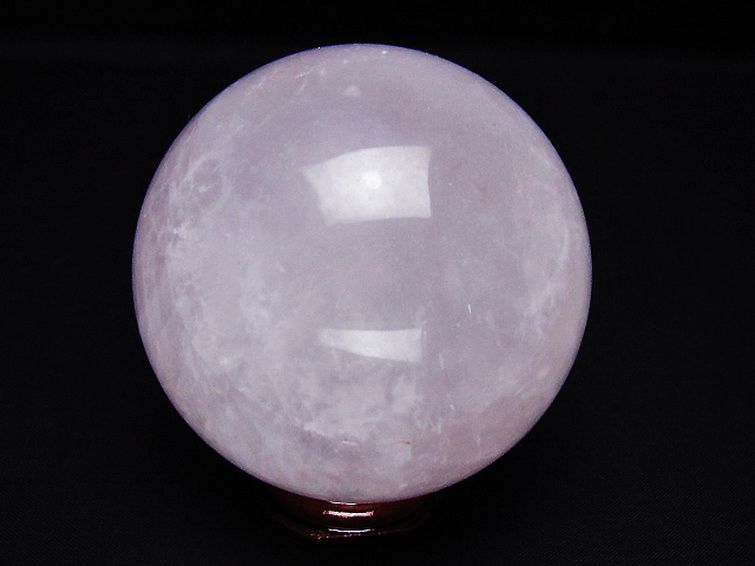 ローズクォーツ 丸玉 72mm [T456-15396] 3枚目