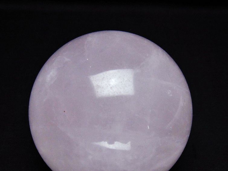 ローズクォーツ 丸玉 70mm [t456-15405] 2枚目