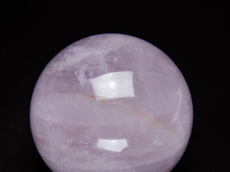 ローズクォーツ 丸玉 52mm [t456-15437] 2枚目