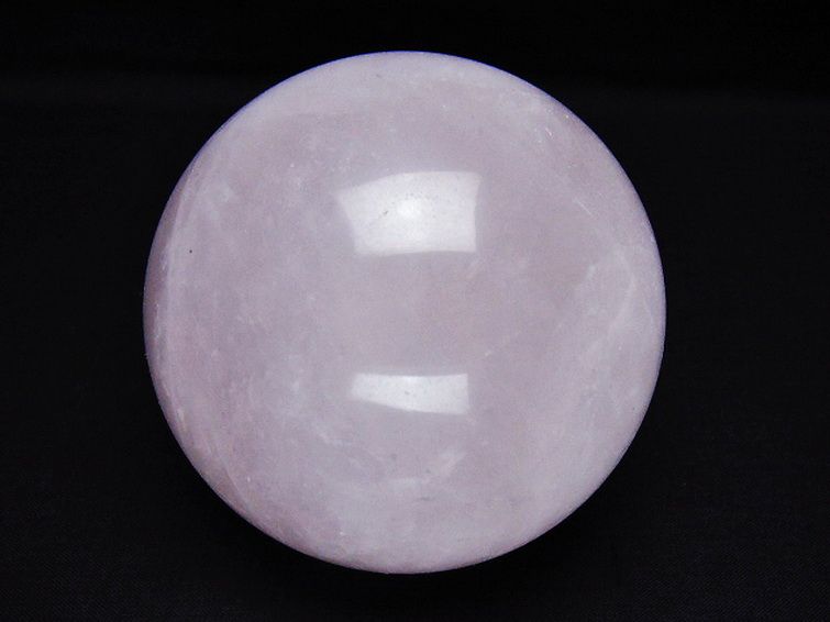 ローズクォーツ 丸玉 81mm [t456-15442] 1枚目