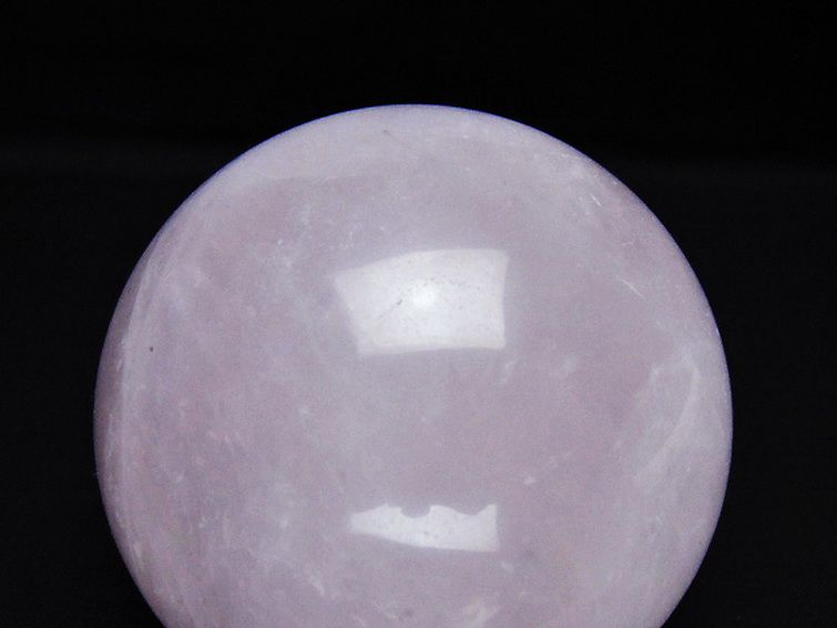 ローズクォーツ 丸玉 81mm [t456-15442] 2枚目