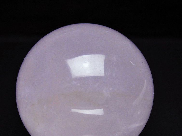 ローズクォーツ 丸玉 88mm [t456-15448] 2枚目