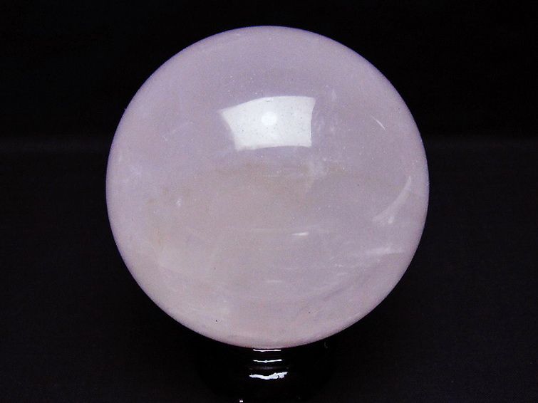 ローズクォーツ 丸玉 88mm [t456-15448] 3枚目