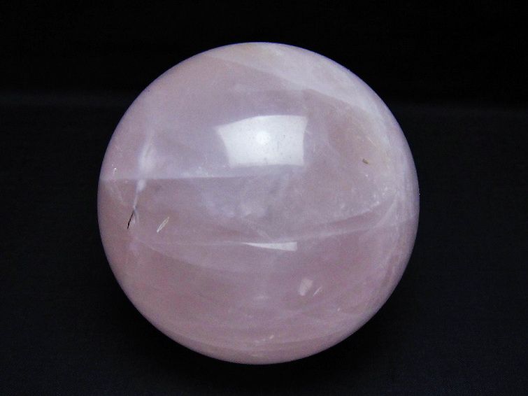 1.2Kg ローズクォーツ 丸玉 93mm [t456-15452] 1枚目