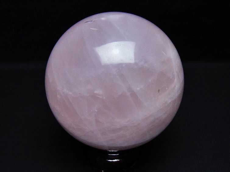 1.2Kg ローズクォーツ 丸玉 93mm [t456-15452] 3枚目