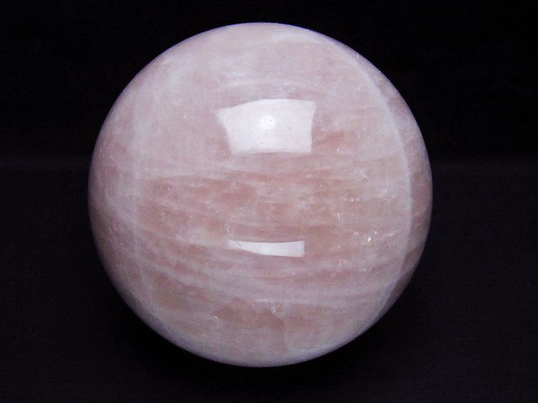 1.7Kg ローズクォーツ 丸玉 110mm [t456-15462] 1枚目
