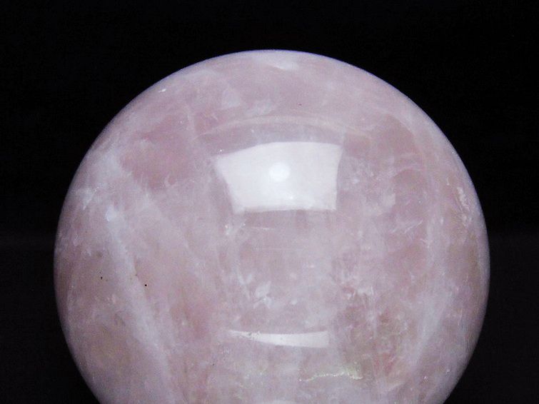 2.3Kg ローズクォーツ 丸玉 120mm [t456-15469] 2枚目