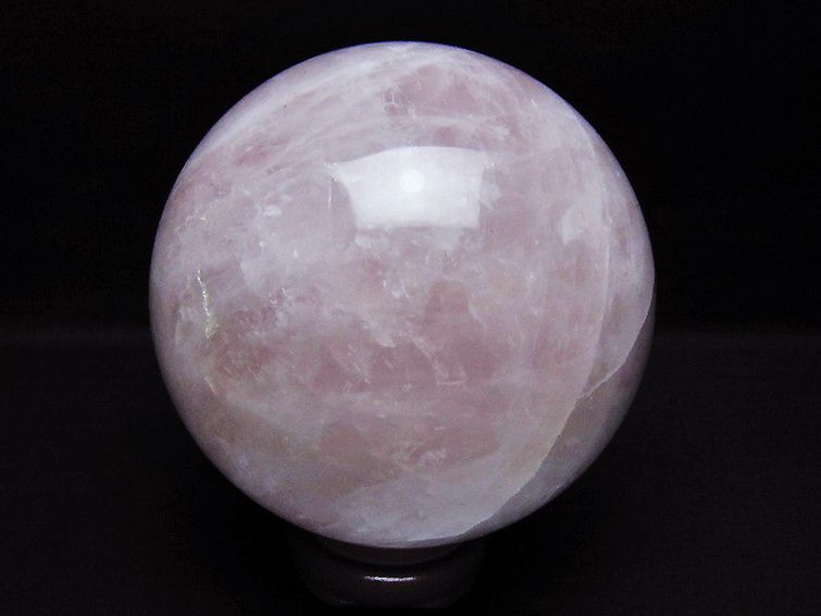 2.3Kg ローズクォーツ 丸玉 120mm [t456-15469] 3枚目