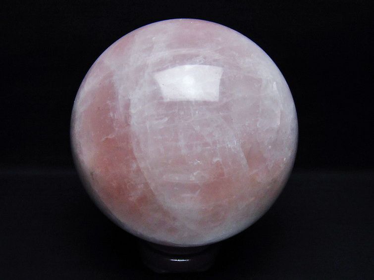 3Kg ローズクォーツ 丸玉 130mm [t456-15476] 3枚目