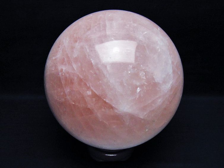 3.3Kg ローズクォーツ 丸玉 135mm [t456-15482] 3枚目
