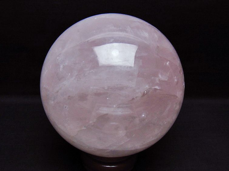 2.3Kg ローズクォーツ 丸玉 120mm [t456-15514] 3枚目