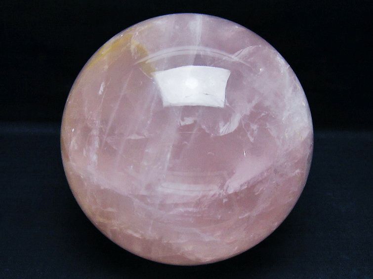 3.1Kg ローズクォーツ 丸玉 130mm [t456-15518] 1枚目