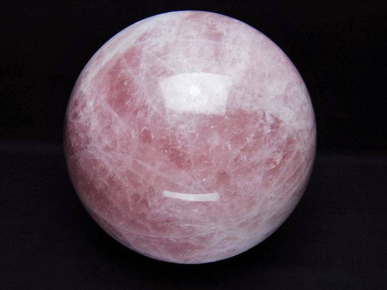 5.2Kg ローズクォーツ 丸玉 157mm [t456-15540] 1枚目