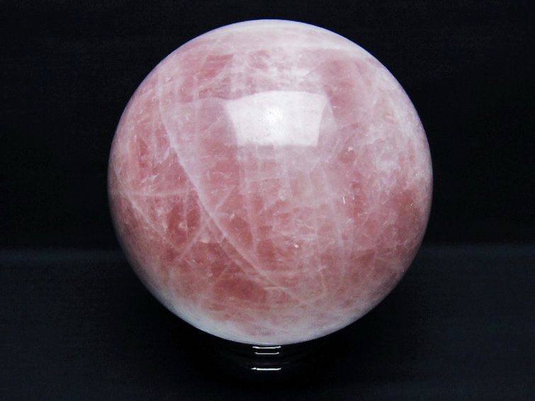 5.2Kg ローズクォーツ 丸玉 157mm [t456-15540] 3枚目