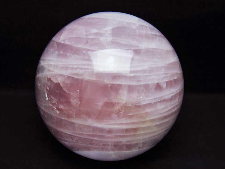 5.4Kg ローズクォーツ 丸玉 160mm [t456-15544] 1枚目