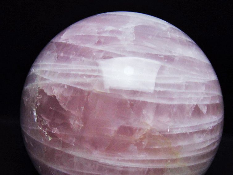 5.4Kg ローズクォーツ 丸玉 160mm [t456-15544] 2枚目