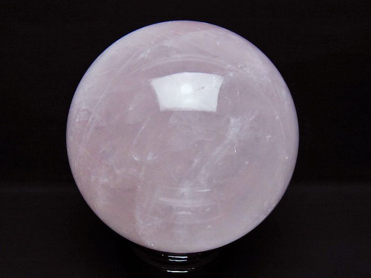 4.3Kg ローズクォーツ 丸玉 150mm [t456-15548] 3枚目