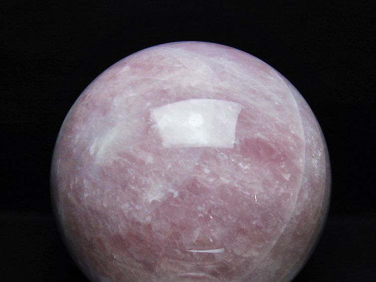 12.2Kg ローズクォーツ 丸玉 210mm [t456-15553] 2枚目