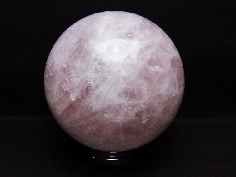 10Kg ローズクォーツ 丸玉 195mm [t456-15555] 3枚目