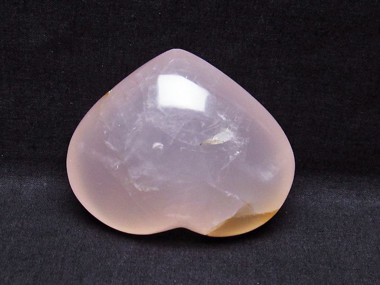 ローズクォーツハート 置物[T457-3702] 3枚目