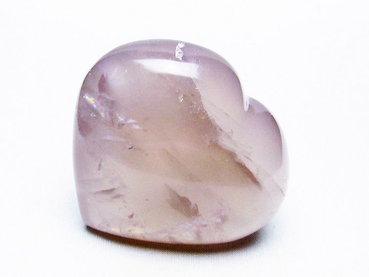 ローズクォーツハート 置物[T457-3950] 2枚目