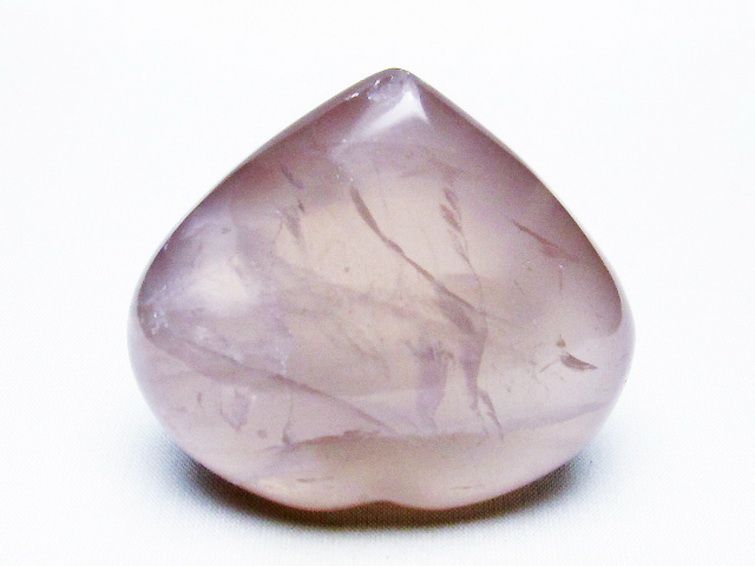 ローズクォーツハート 置物[T457-3950] 3枚目