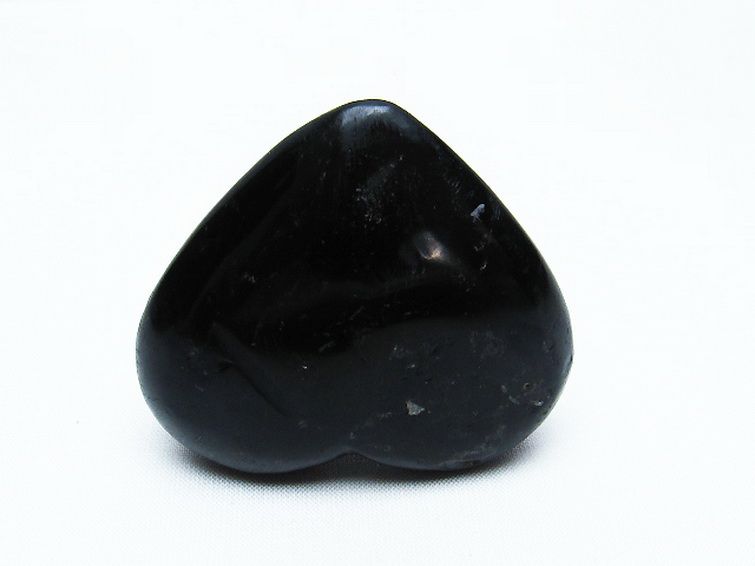 モリオン 純天然 黒水晶 ハート 置物[T457-4108] 3枚目