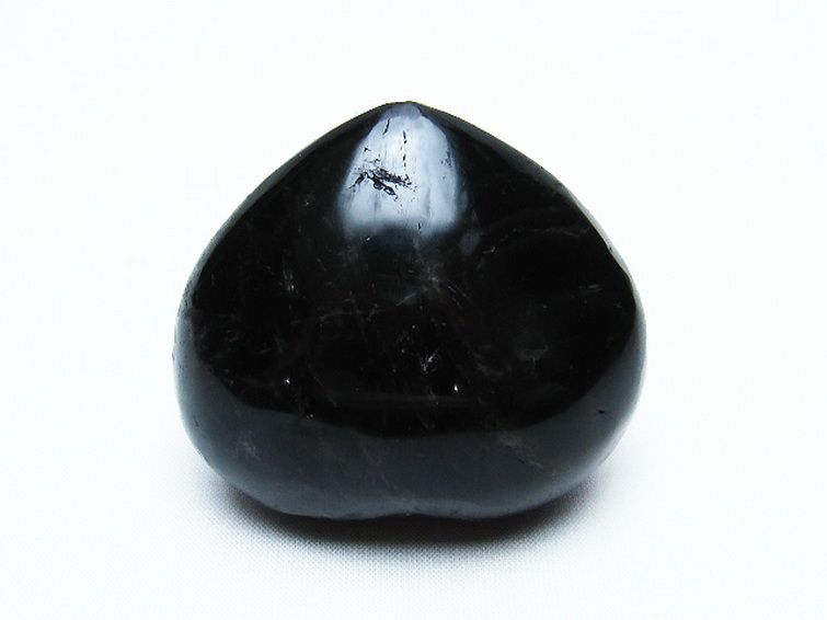 モリオン 純天然 黒水晶 ハート 置物[T457-4110] 3枚目