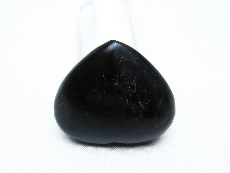 モリオン 純天然 黒水晶 ハート 置物[T457-4235] 3枚目