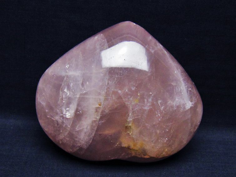 ローズクォーツハート 置物 [t457-4458] 3枚目