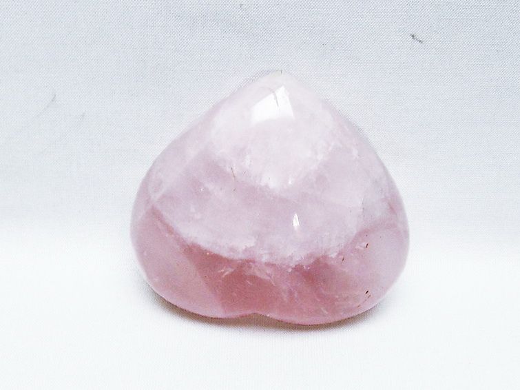 ローズクォーツハート 置物 [t457-4510] 3枚目