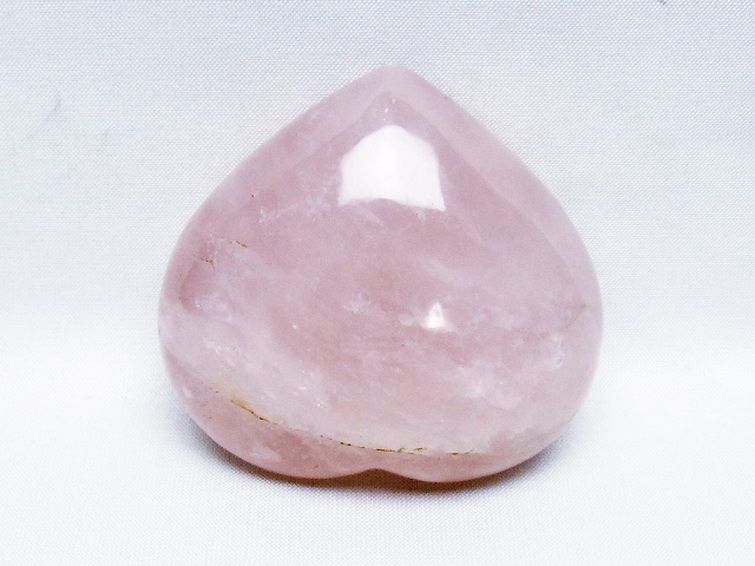 ローズクォーツハート 置物 [t457-4511] 3枚目