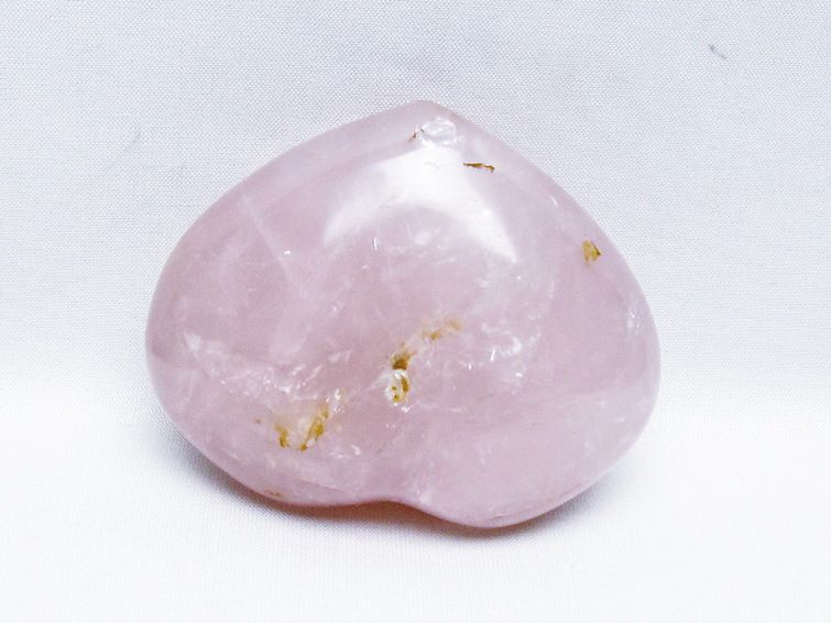 ローズクォーツハート 置物 [t457-4548] 3枚目