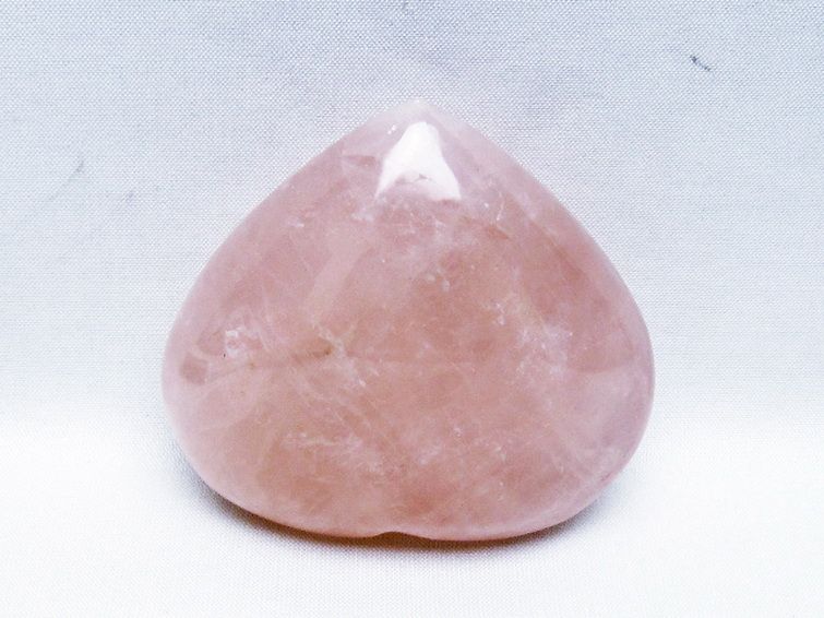 ローズクォーツハート 置物 [t457-4561] 3枚目