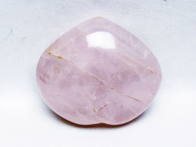 ローズクォーツハート 置物 [t457-4562] 3枚目