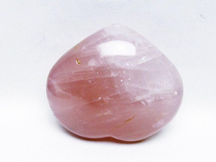 ローズクォーツハート 置物 [t457-4594] 3枚目