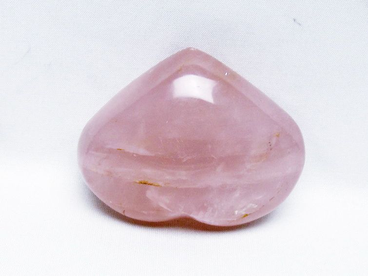 ローズクォーツハート 置物[T457-4597] 3枚目