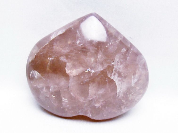 ローズクォーツハート 置物[T457-4635] 3枚目