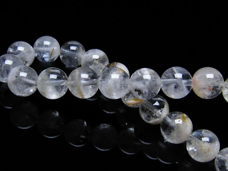 ラビットヘア ファントム 水晶 ブレスレット 9mm [T458-1020] 2枚目