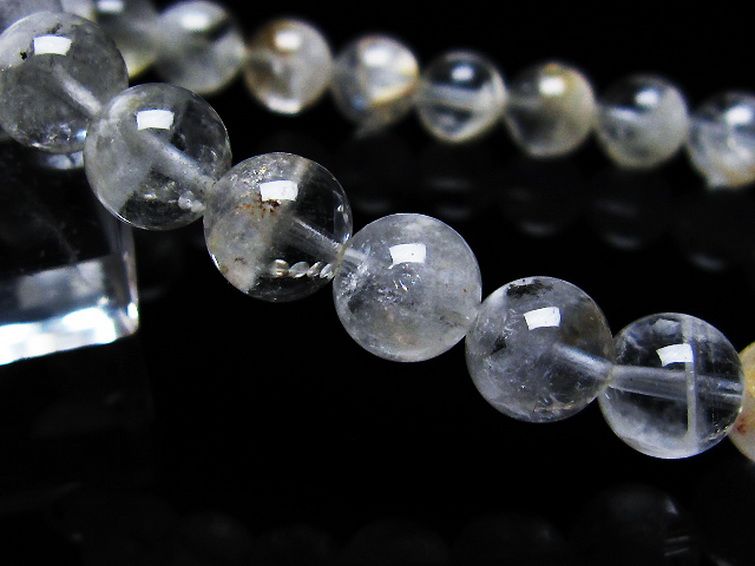 ラビットヘア ファントム 水晶 ブレスレット 9mm [T458-1020] 3枚目