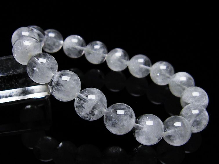 ラビットヘア ファントム 水晶 ブレスレット 11mm [T458-1143] 1枚目