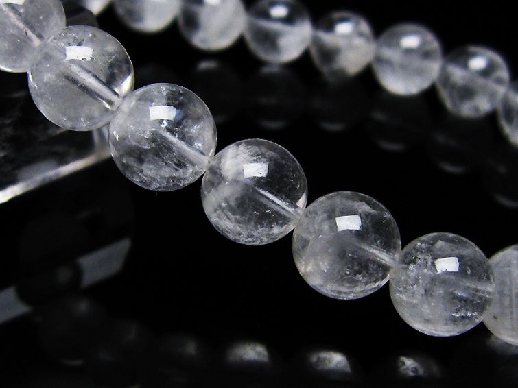 ラビットヘア ファントム 水晶 ブレスレット 9mm [T458-1174] 3枚目