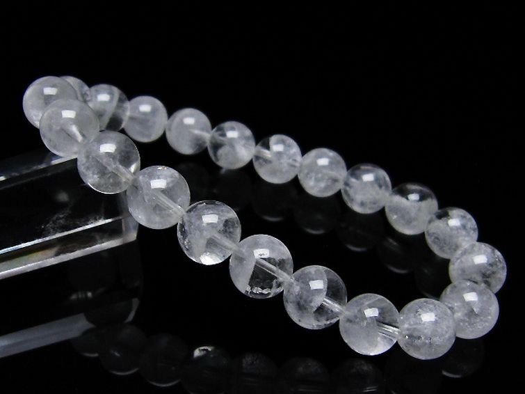 ラビットヘア ファントム 水晶 ブレスレット 9mm [T458-1182] 1枚目