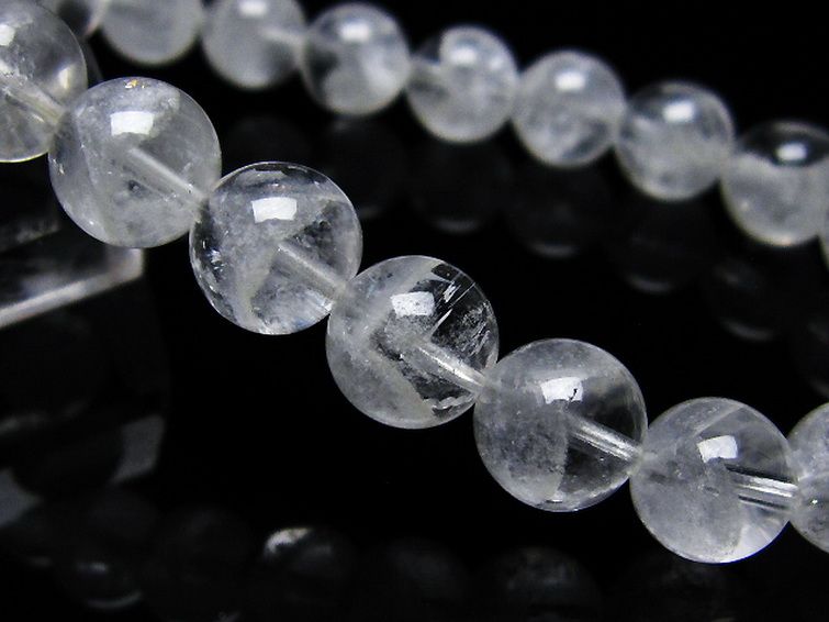 ラビットヘア ファントム 水晶 ブレスレット 9mm [T458-1182] 3枚目