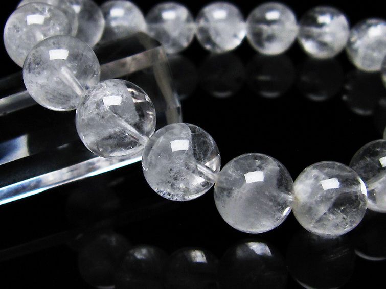 ラビットヘア ファントム 水晶 ブレスレット 11mm [T458-1197] 3枚目