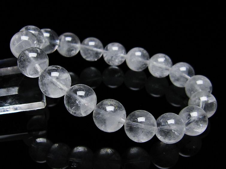 ラビットヘア ファントム 水晶 ブレスレット 11mm [T458-1198] 1枚目