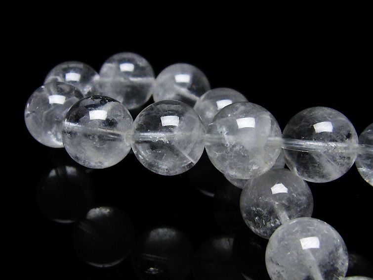 ラビットヘア ファントム 水晶 ブレスレット 11mm [T458-1198] 2枚目