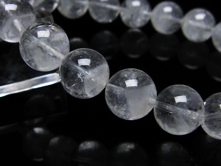 ラビットヘア ファントム 水晶 ブレスレット 11mm [T458-1198] 3枚目