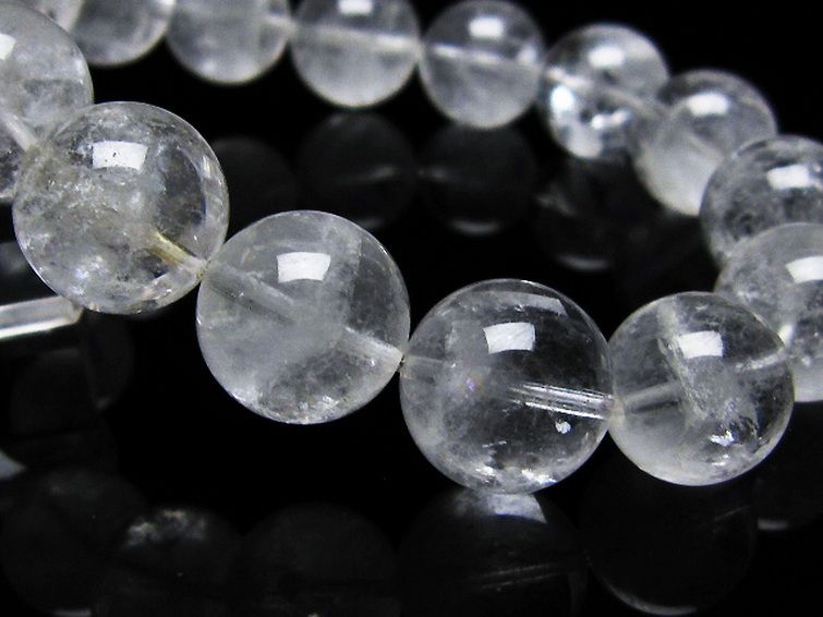 ラビットヘア ファントム 水晶 ブレスレット 14mm [T458-1211] 3枚目