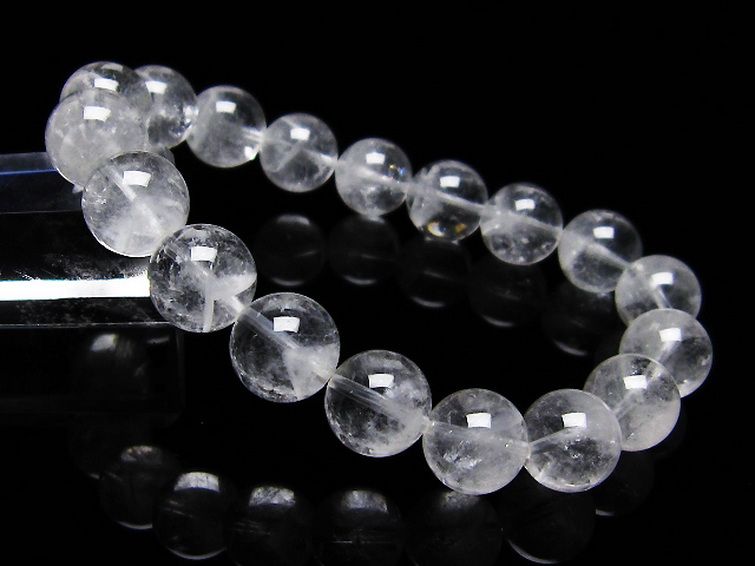 ラビットヘア ファントム 水晶 ブレスレット 11mm [T458-1299] 1枚目